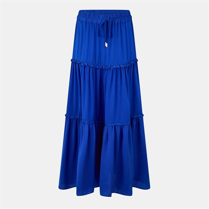 Biba Women's Blue Maxi Skirt in Size 10, Sports Direct
