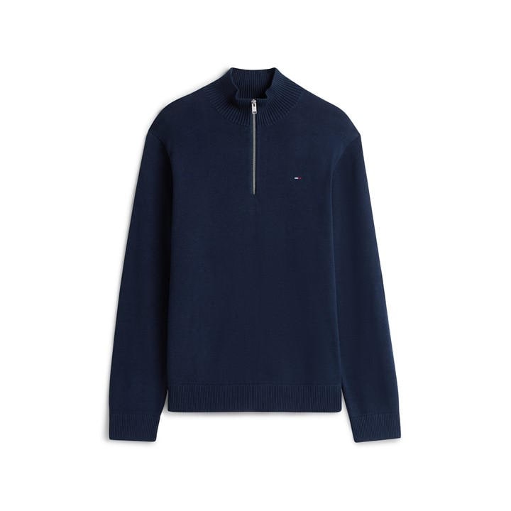 Tommy Jeans Men's Blue Ess Crew Neck Jumper in Size 2XL, Sports Direct