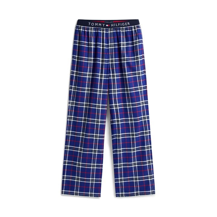 Tommy Hilfiger Men's Blue Essential Flannel Pyjama Trousers in Size XL, Sports Direct
