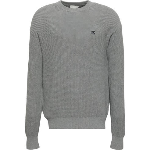 Calvin Klein Jeans - Men's CKJ Waffle Crew Neck Jumper