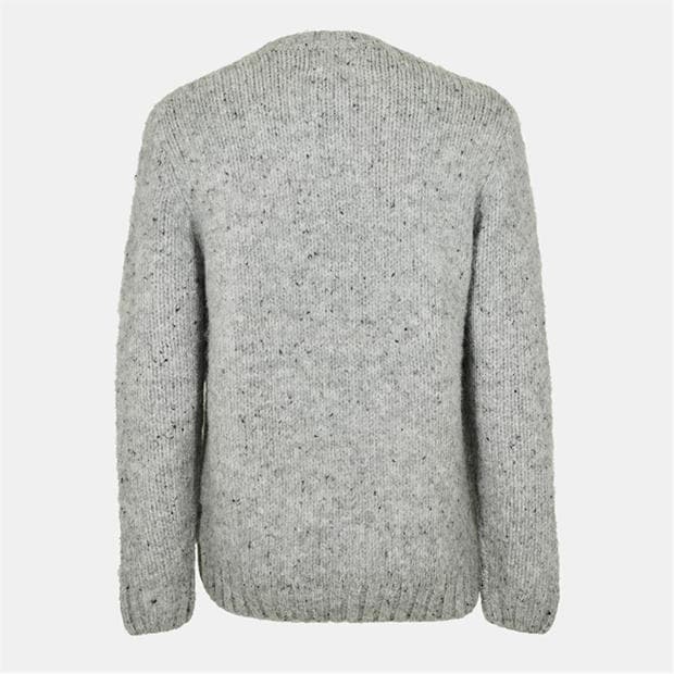 Szary Meler - Jack Wills - Jumper Drop Shoulder Long Sleeve Knitted Pullover Sweater Tops