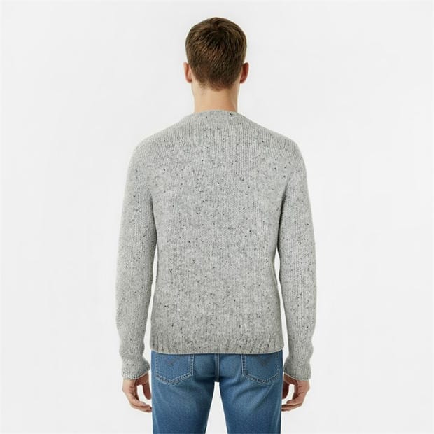 Szary Meler - Jack Wills - Jumper Drop Shoulder Long Sleeve Knitted Pullover Sweater Tops