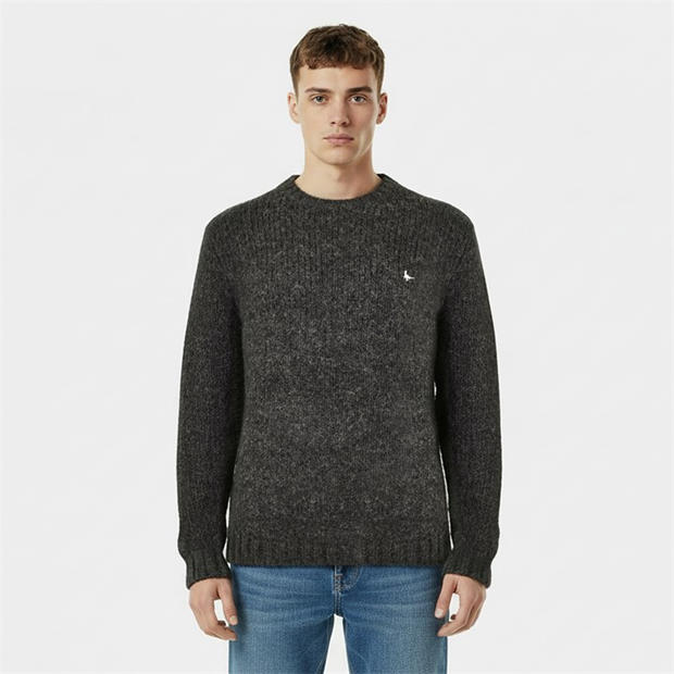Żelazo - Jack Wills - Jumper Drop Shoulder Long Sleeve Knitted Pullover Sweater Tops
