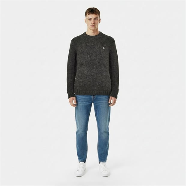 Żelazo - Jack Wills - Jumper Drop Shoulder Long Sleeve Knitted Pullover Sweater Tops