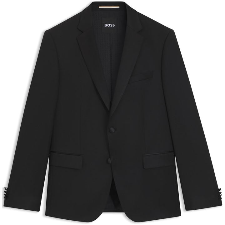 Boss Men' Black Tuxedo Jacket in Size S, Sports Direct
