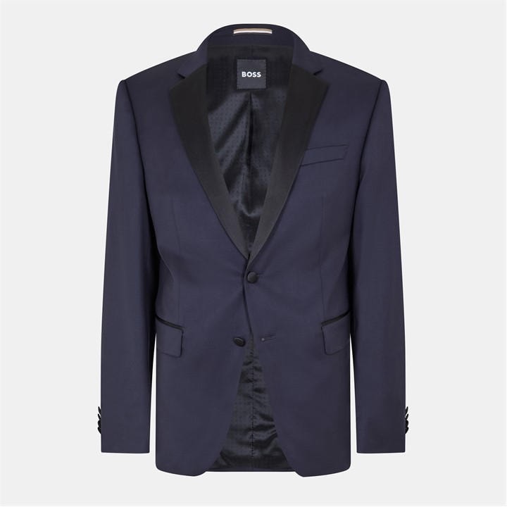 Boss Men's Blue Tuxedo Jacket in Size M, Sports Direct