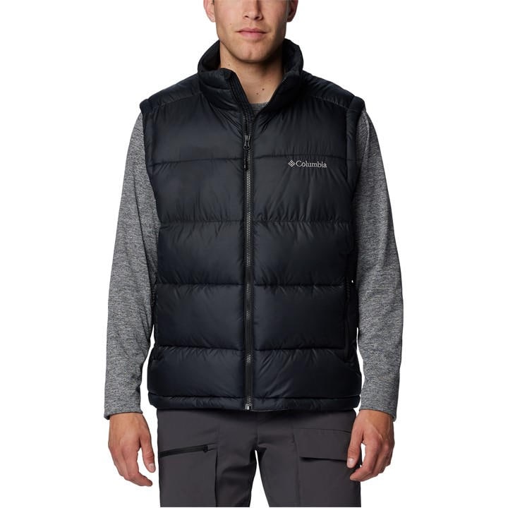 Columbia Men's Black Pike Lake Water-Resistant Thermal Gilet in Size 2XL, Sports Direct
