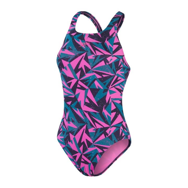 Speedo Women's Blue Hyperboom Allover Medalist in Size 6, Sports Direct