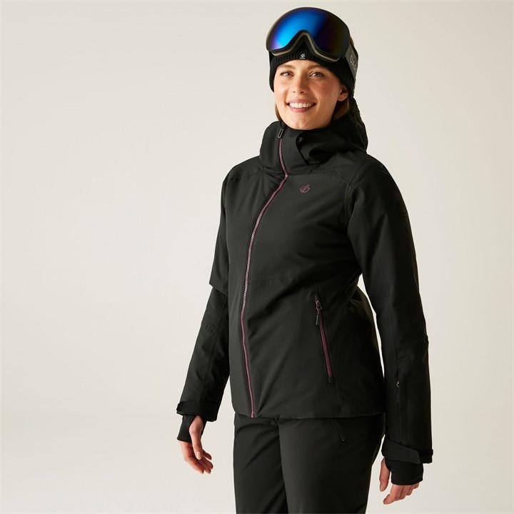 Dare 2B Women's Black Flurry Ii Ski Jacket Size: 18 - Image 4
