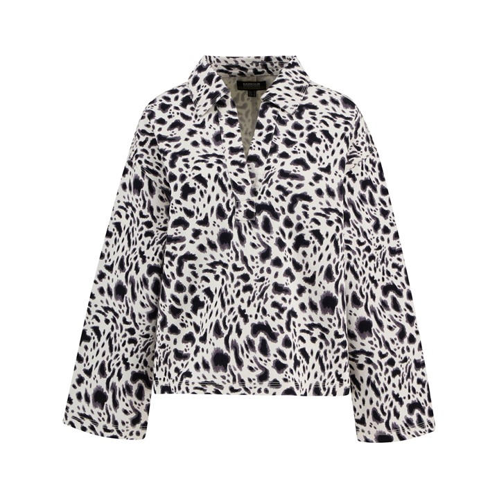 International  Women's  Long Sleeve Patterned Shirt, Football by Barbour  in Size 8, Sports Direct