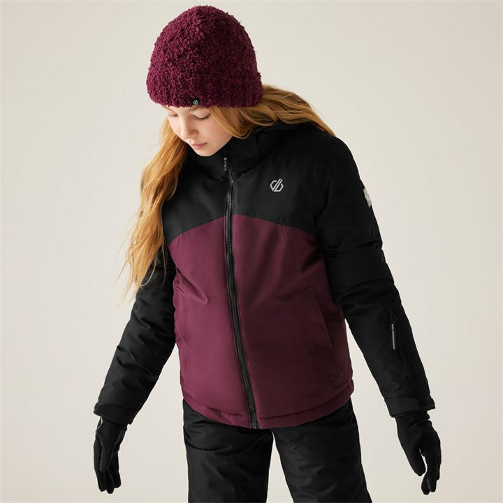 Dare 2B Unisex Kids Purple Kids’ Impose V Ski Jacket Size: 7-8 Years - Image 4