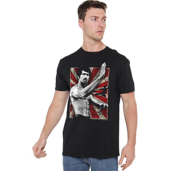 Men's Black Other Bruce Lee Concentrate T Shirt in Size 5XL, Sports Direct