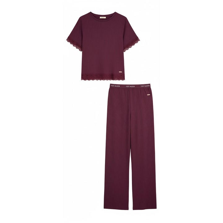 Ted Baker Women's Pink Ted Kelly Pj Set Ld54