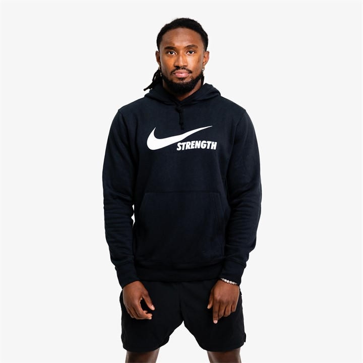 Nike Strength Men's Black Hoodie in Size XL, Sports Direct