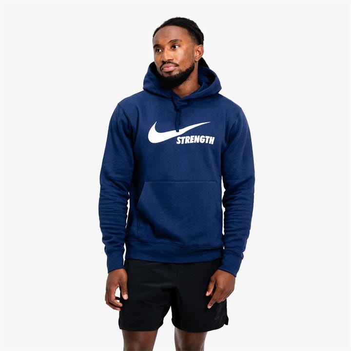 Nike Strength Men's Blue Hoodie in Size XL, Sports Direct