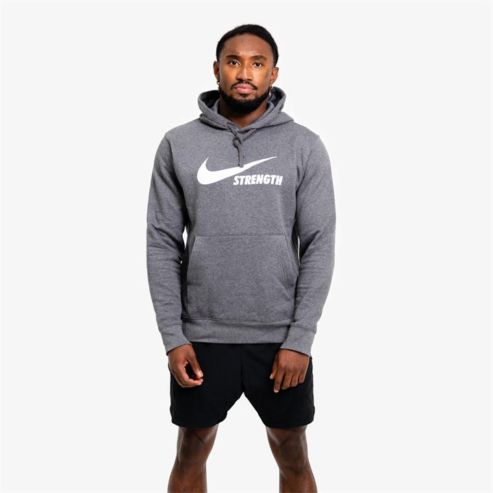Nike Strength Men's Black Hoodie in Size XL, Sports Direct