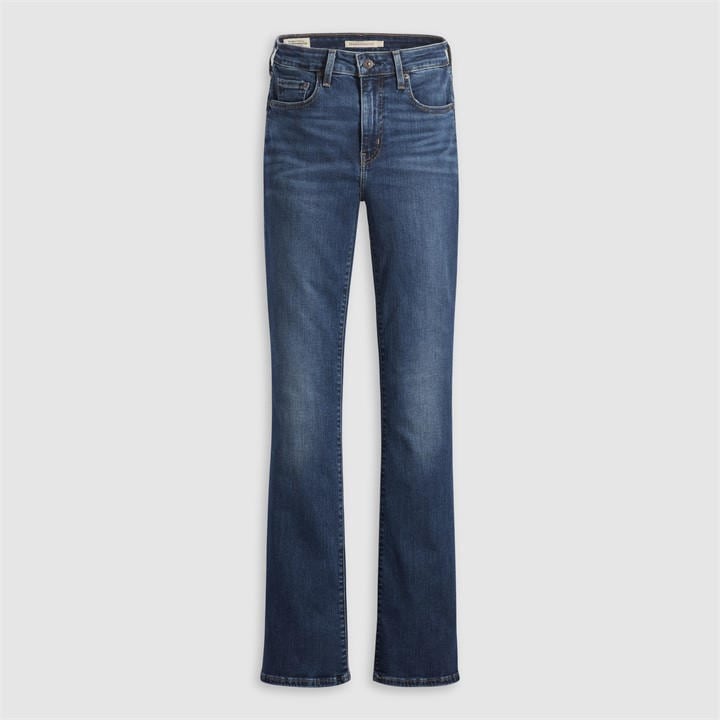 Levis Women's Blue 725 High-Rise Bootcut Jeans in Size 27 L32, Sports Direct