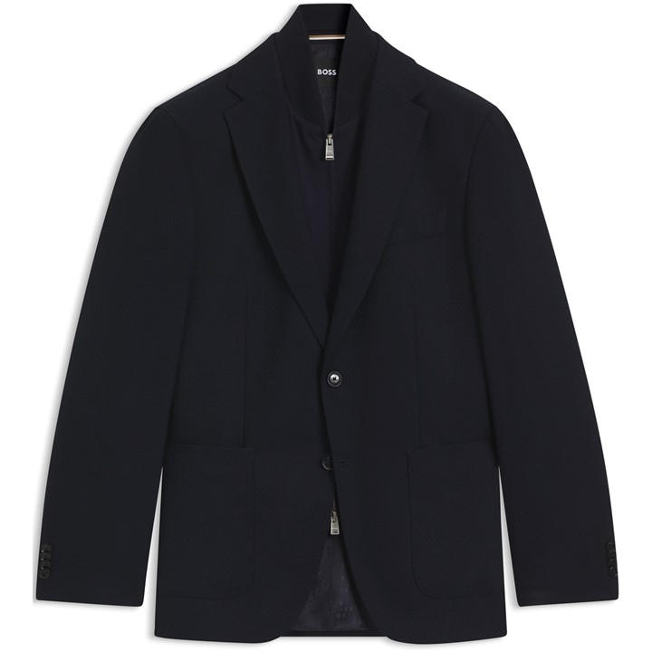 Boss Men's Blue H-Hutson-Bib-261 10277291 01 in Size L, Sports Direct