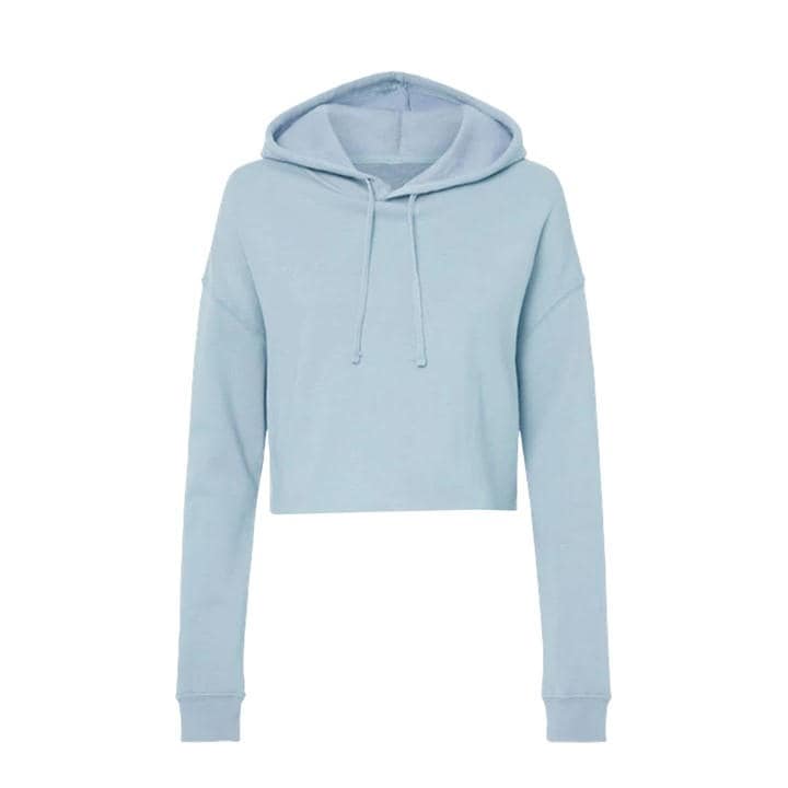 Miso Women's Blue Cropped Hoodie in Size 16, Sports Direct