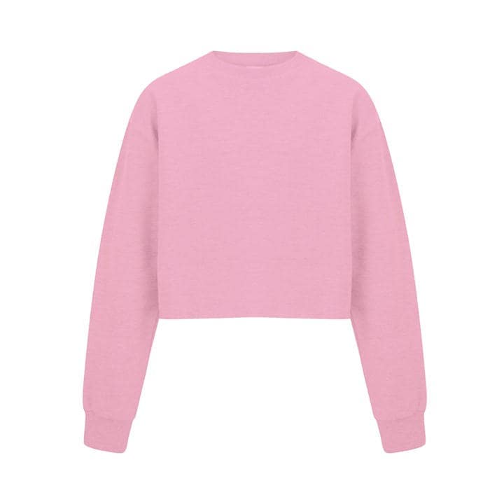 Miso Women's Pink Cropped Sweatshirt in Size 14, Sports Direct