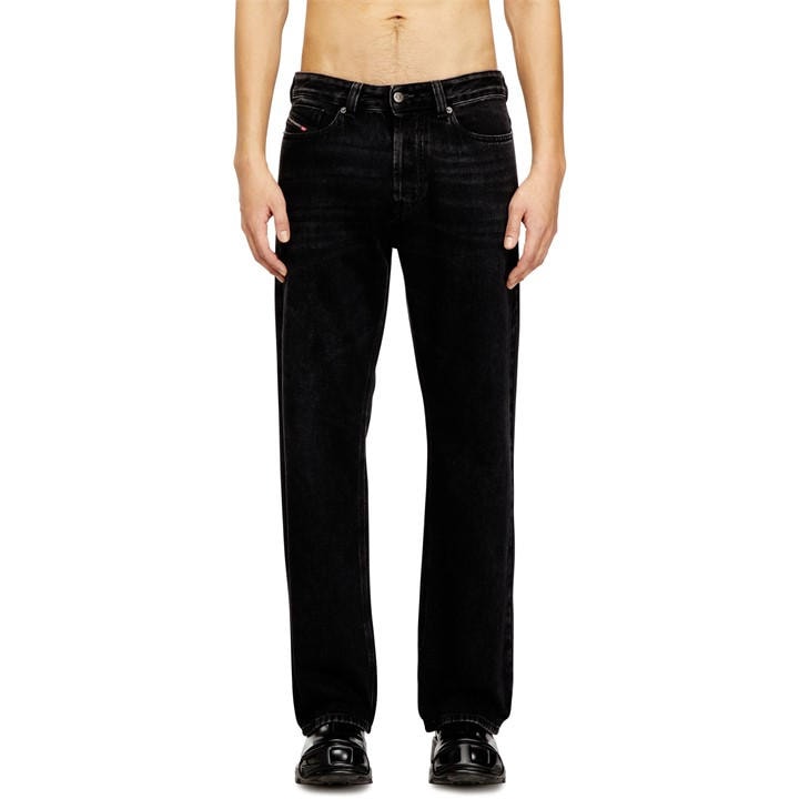Diesel Men's Black Wide Leg Jeans in Size 32 R, Sports Direct