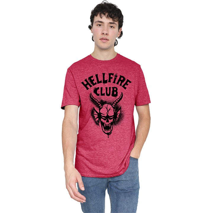 Stranger Things Men's Red Hellfire Spray Logo T-Shirt in Size 2XL, Sports Direct