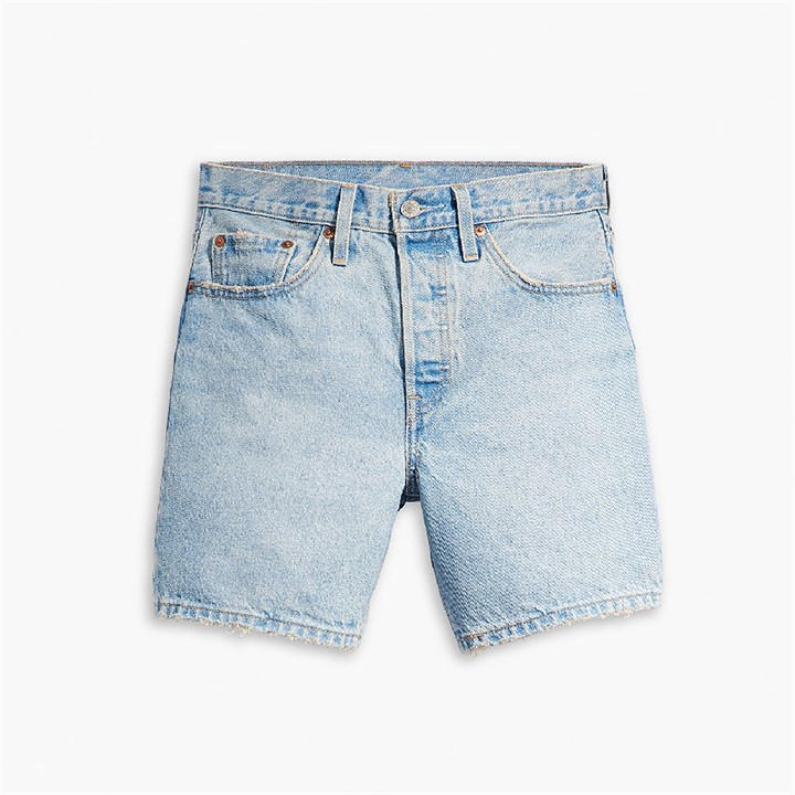 Levis Women's Blue 501 Mid Thigh in Size 26 S, Sports Direct