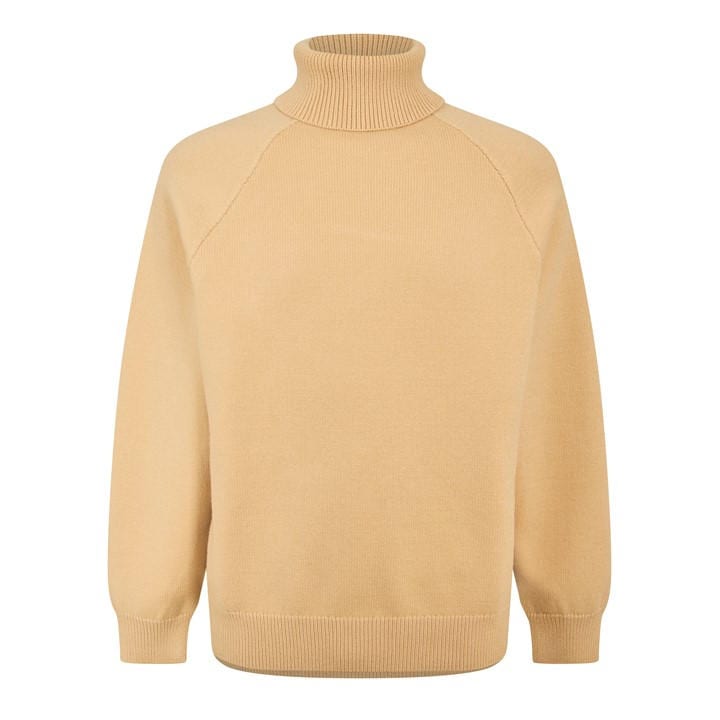 Fear Of God Essentials  Beige  Turtleneck Turtle Neck Jumper in Size XS, Sports Direct