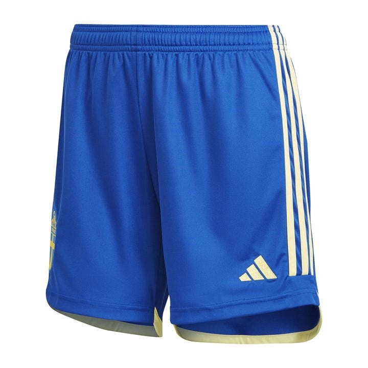Sweden  Women'   Team 23 Away Shorts, Football by adidas in Size S, Sports Direct