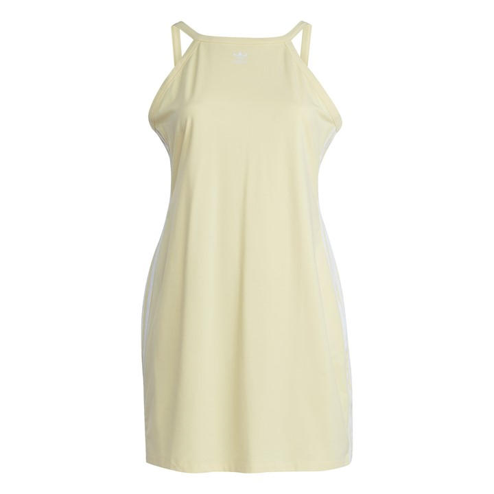 Adidas Originals Women's Yellow Bodycon Dress in Size 22, Sports Direct