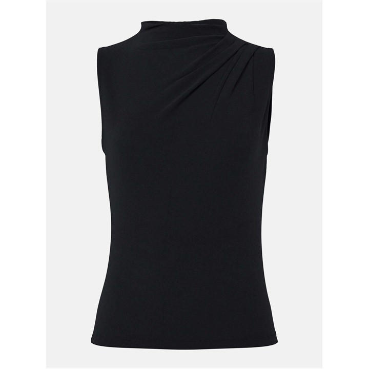 Pieces Women's Black Madison Drape Ld63 in Size 12, Sports Direct