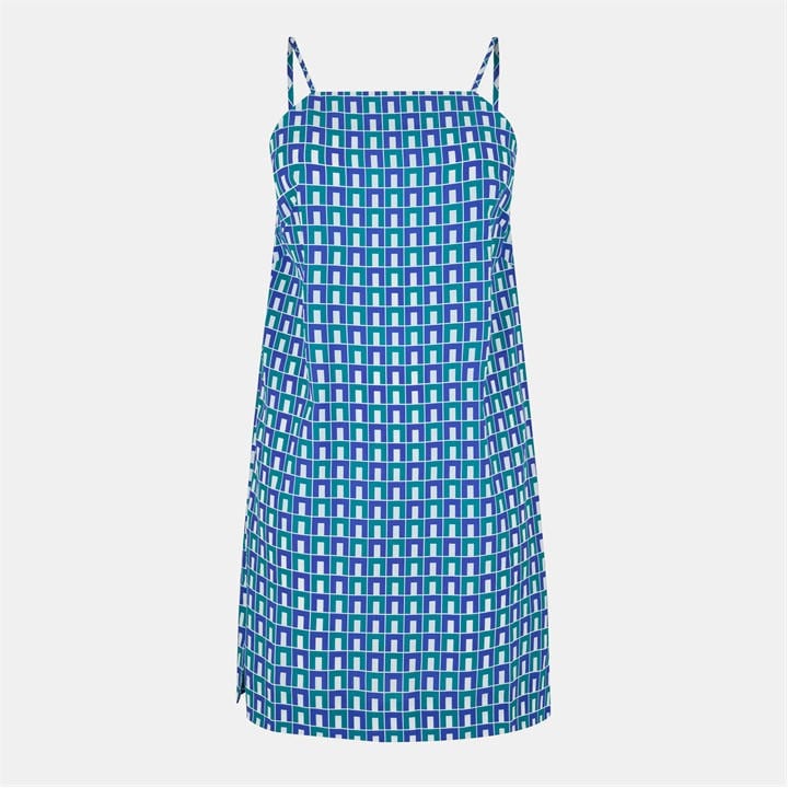 Lacoste Women's  Print Athletic-Inspired Mini Dress in Size 8, Sports Direct