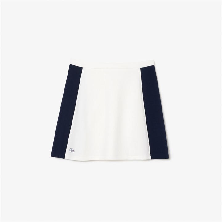 Lacoste Women's Cream Pique Skirt Size 12