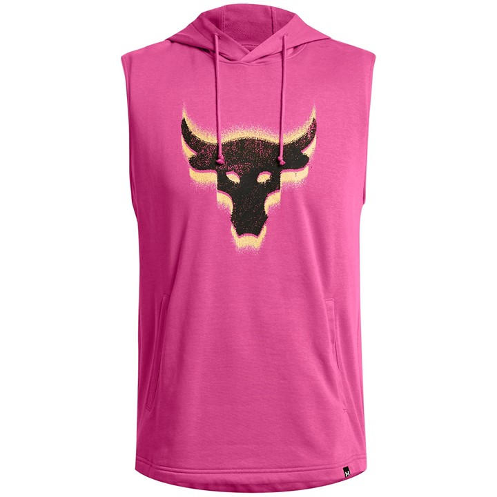 Under Armour Men's Pink Sleeveless Hoodie in Size L, Sports Direct