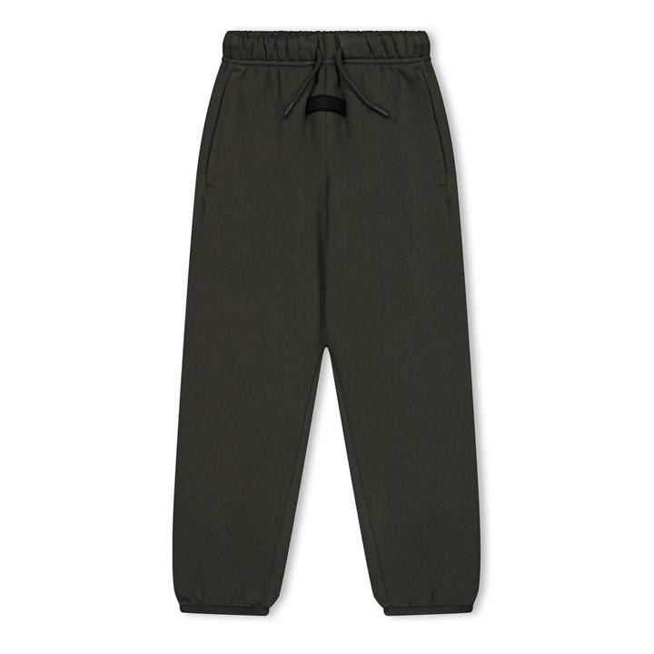 Fear Of God Essentials  Kids Black ' Sweatpant Closed Hem Fleece Jogger in Size 6 - 7 Years, Sports Direct