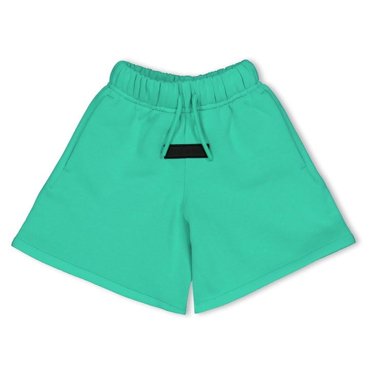 Fear Of God Essentials  Kids Green ' Fleece Jogger Shorts in Size 9 - 10 Years, Sports Direct