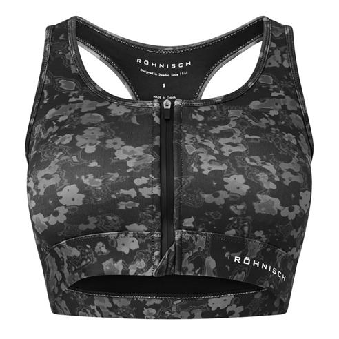 Rohnisch - Women's Zip Non Wired High Impact Sports Bra