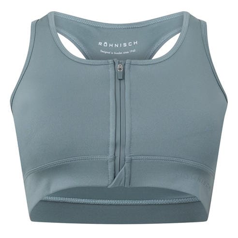 Rohnisch - Women's Zip Non Wired High Impact Sports Bra