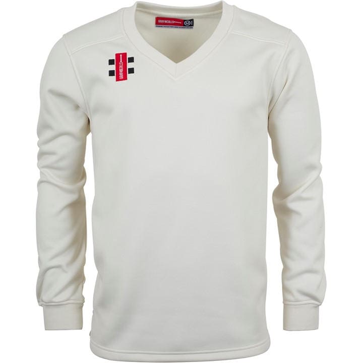 Gray Nicolls  Kids Cream ' Cricket Jumper in Size 5 - 6 Years, Sports Direct