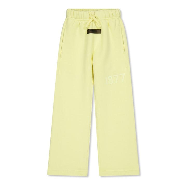 Fear Of God Essentials  Kids Yellow ' Relaxed Sweatpant Closed Hem Fleece Joggers in Size 11 - 12 Years, Sports Direct