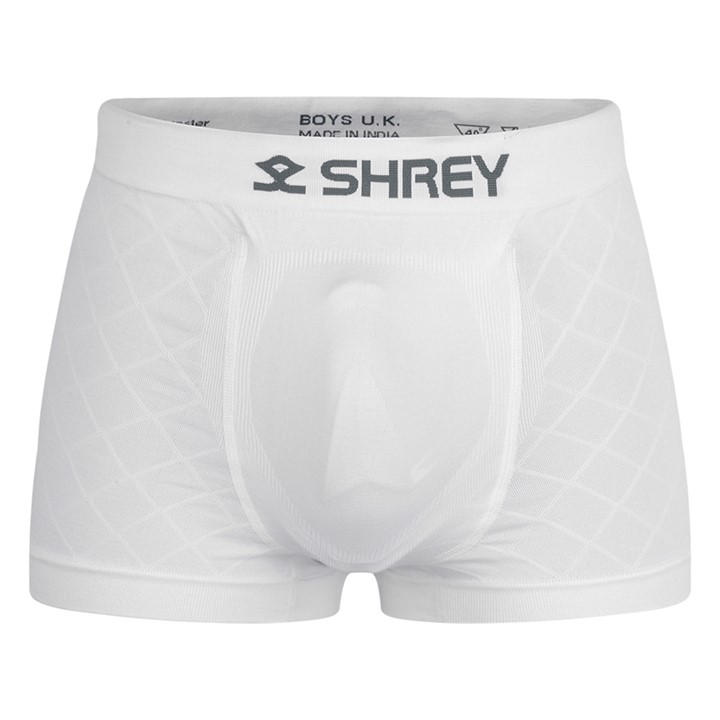 Shrey  Kids White Performance Cricket Trunks , Sports Direct