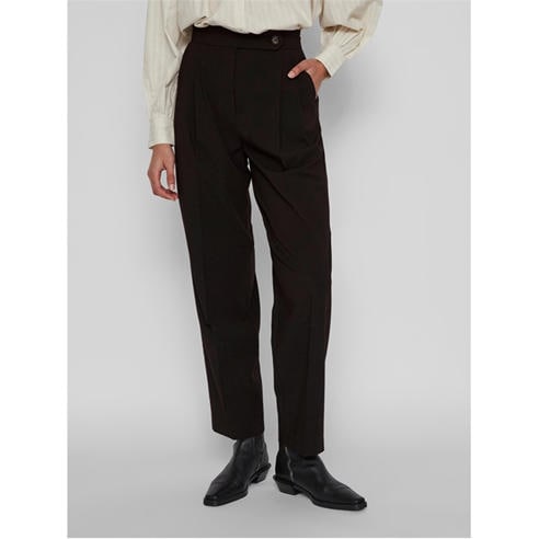 Vila - Women's Pleat Cigarette Trouser
