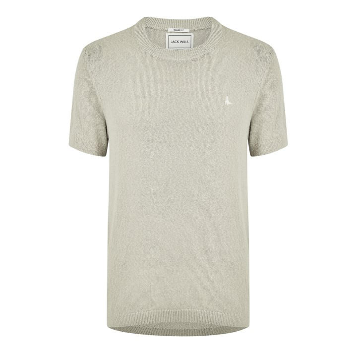 Jack Wills Men's Beige Knitted Top in Size M, Sports Direct