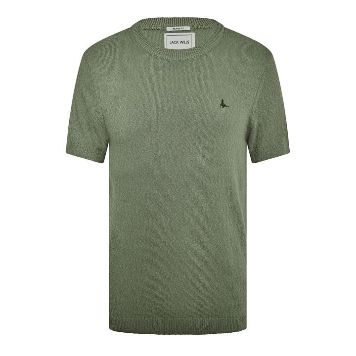 Jack Wills Men's Green Knitted Top in Size M, Sports Direct