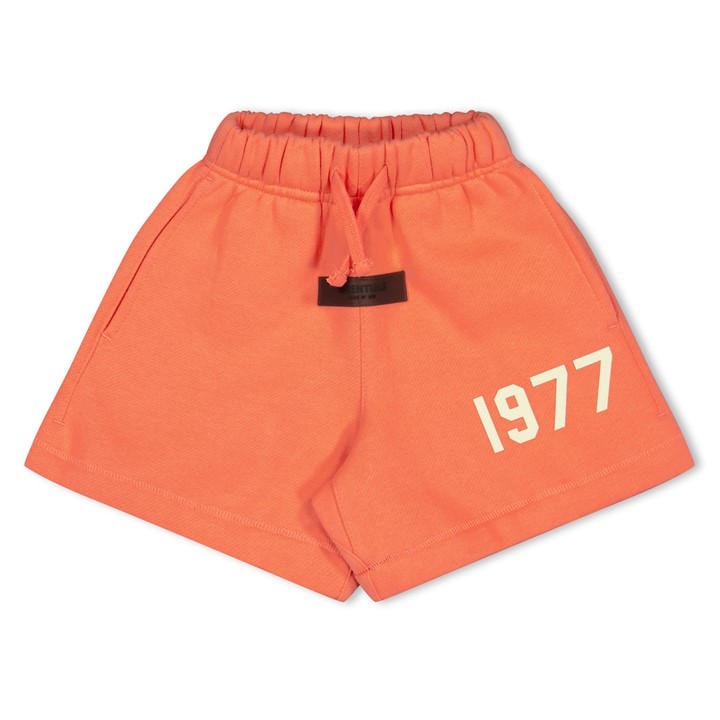 Fear Of God Essentials  Kids Pink ' Fleece Jogger Shorts in Size 8 - 9 Years, Sports Direct