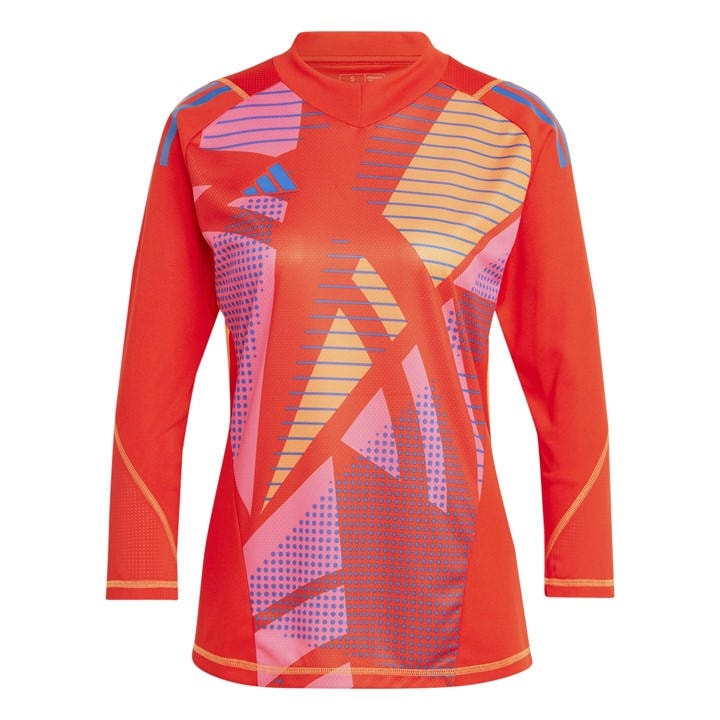 Adidas Women's Red 24 Pro Long Sleeve Goalkeeper Shirt in Size XL, Sports Direct