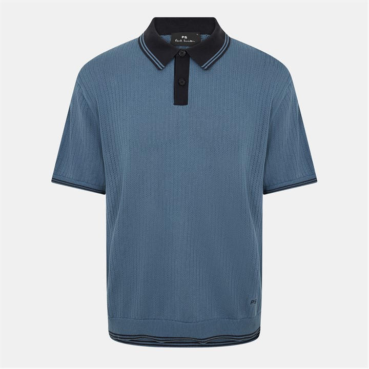 Ps Paul Smith Men's Blue Knitted Crew Neck Jumper in Size XL, Sports Direct