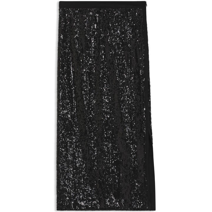 Boss Women's Black Ebibi Pencil Skirt in Size 8, Sports Direct