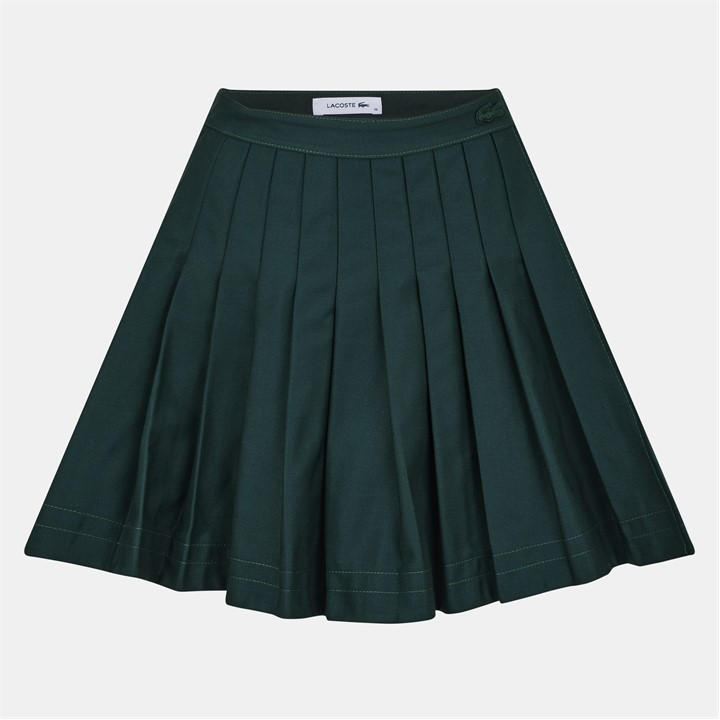 Lacoste Women's Green Stretch Mini Skirt in Size 16, Sports Direct