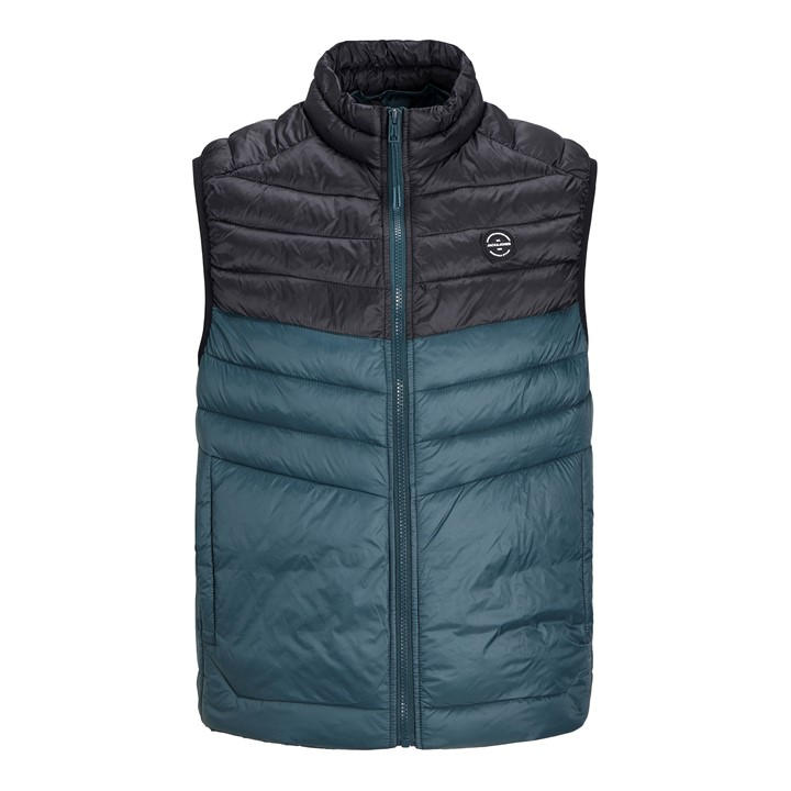 Jack And Jones Men' Green Sprint Gilet in Size S, Sports Direct